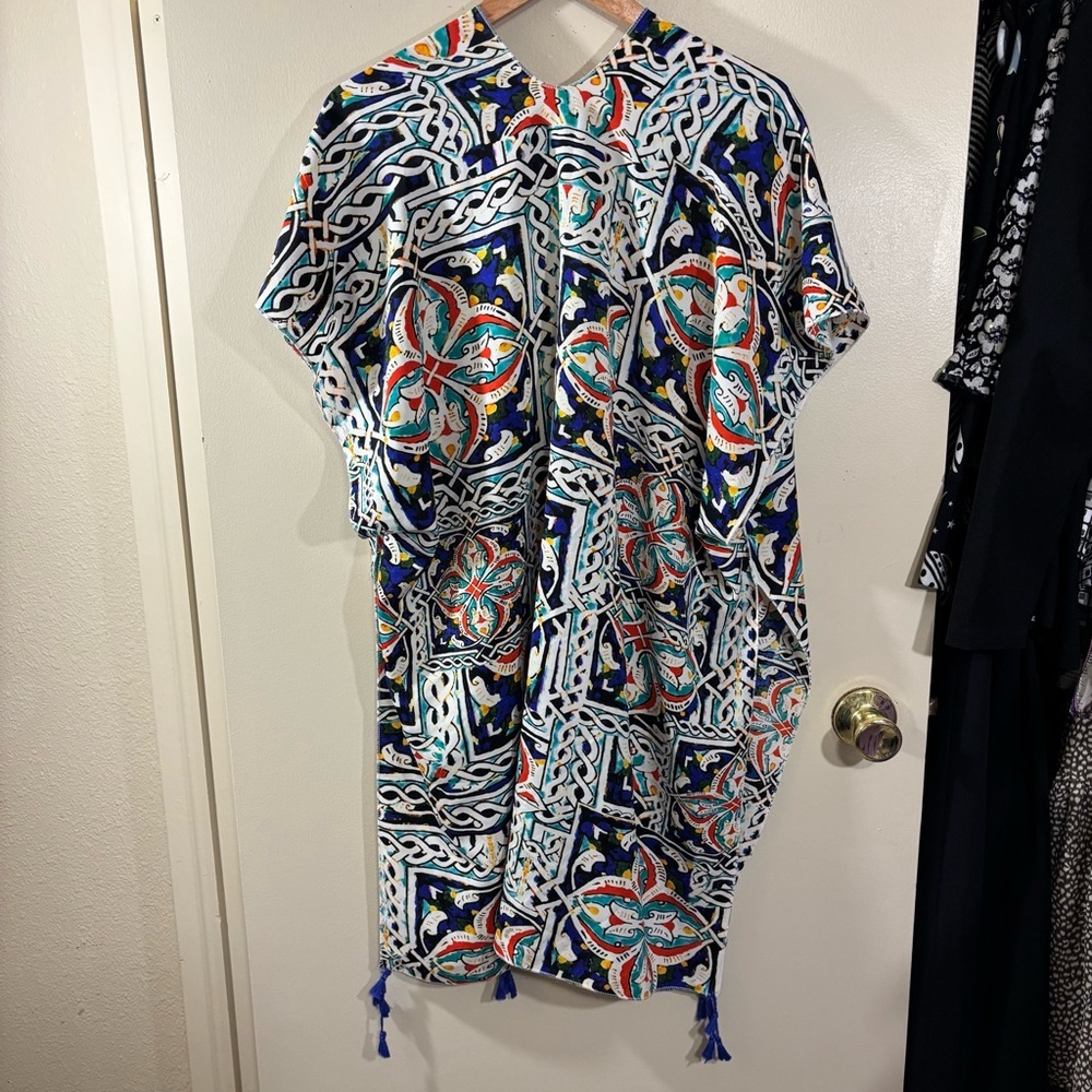 Modo Rican Semi Sheer Kimino Cover-Up One Size - Picture 4 of 7